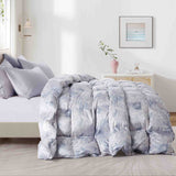 All Season Silk Covered White Goose Down Comforter