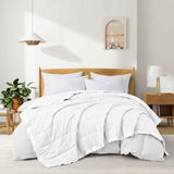 Hotel Quality Luxury Lightweight Jacquard Soft Bed Blanket with Satin Trim, Cozy and Warm