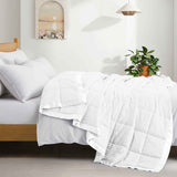 Hotel Quality Luxury Lightweight Jacquard Soft Bed Blanket with Satin Trim, Cozy and Warm