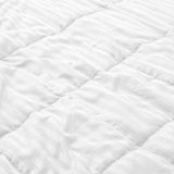 Hotel Quality Luxury Lightweight Jacquard Soft Bed Blanket with Satin Trim, Cozy and Warm