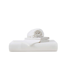 Crafted from 100% GOTS-certified organic cotton, this soft and breathable sheet set offers a clean, chemical-free sleep experience with a smooth 400-thread count and deep 16" pockets for a secure fit.