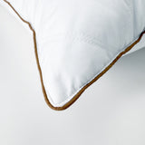 Medium-Firm Soft Premium Feather Bed Pillows Set of 2
