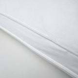 2 Pack Classic Goose Feather Bed Pillows with Soft Cover