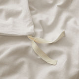 Linen Cotton Duvet Cover and Pillow Sham Set, Breathable and Skin-Friendly Bedding Set