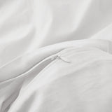 All Season Breathable & Soft Solid Color Duvet Cover Set with Cotton Cover