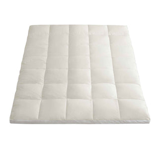 Organic Cotton Goose Feather Mattress Topper