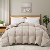 Heavyweight Extra Warmth White Goose Feather Down Fiber Duvet Comforter Insert