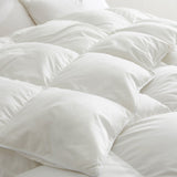 Heavyweight Extra Warmth White Goose Feather Down Fiber Duvet Comforter Insert
