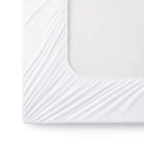 The down alternative mattress pad is enveloped in soothing hues of white. Sprinkle some freshness and plush comfort to your bedding ensemble with this white mattress pad.