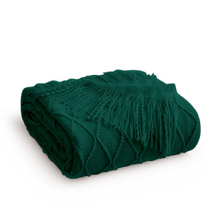 Ultra Soft Knitted Throw Blanket 50″ x 60”