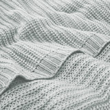 50"x60" Ultra Plush Chunky Knit Throw Blanket Textured Comfort Woven Blanket