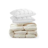 Luxury Puff Down Comforter & Pillow Bundle