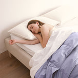 The Lavender organic cotton comforter brings a soft, calming touch to your bedding. Its breathable and lightweight design makes it perfect for warm climates or layering, while the soothing hue adds a subtle pop of color to any room.