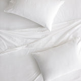 Crafted from 100% GOTS-certified organic cotton, this soft and breathable sheet set offers a clean, chemical-free sleep experience with a smooth 400-thread count and deep 16" pockets for a secure fit.