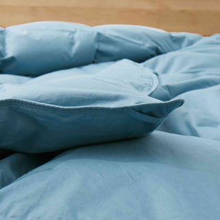 All Season Organic Cotton Comforter Filled with Down and Feather Fiber