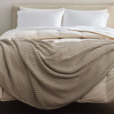 All Season Organic Cotton Comforter and Blanket Bundle