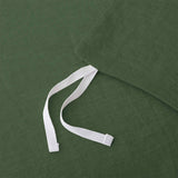 This bedspread comforter cover set comes in foresty shades of lunar green. By following the care tips, you can add a touch of mystical nature to your room and luxury bed sheet with this goose down duvet cover.