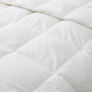 The comforter with year round warmth is covered in solid white hues. Bring morning sunshine to your abode with this one-piece white duvet insert.